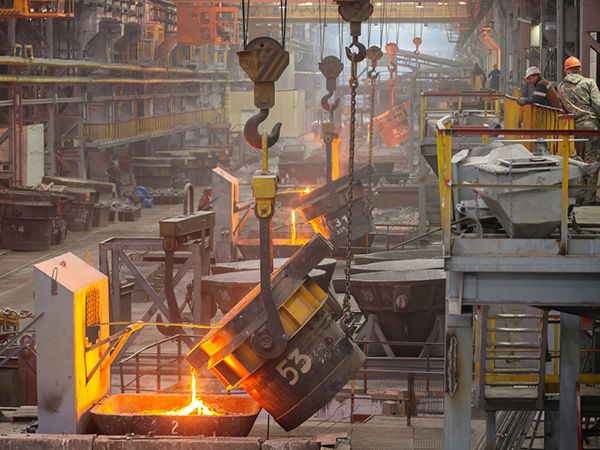 Industria de productos metálicos