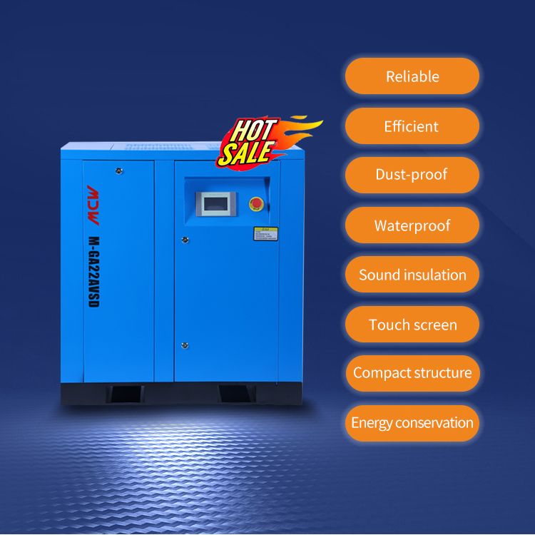 MDW-15KW/22KW Magnético Permanente VSD Compressor de aire para la industria petroquímica