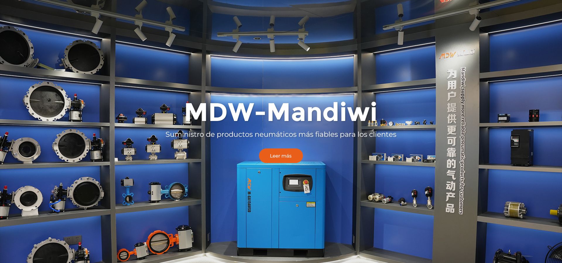 MDW-Mandiwi, suministra productos neumáticos más confiables para los clientes